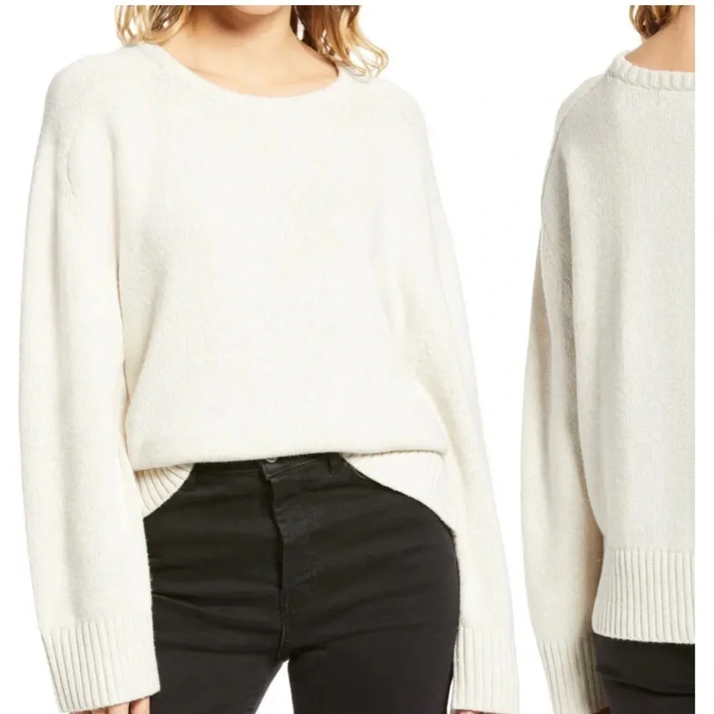 Treasure & Bond Blue Crew Neck Sweater